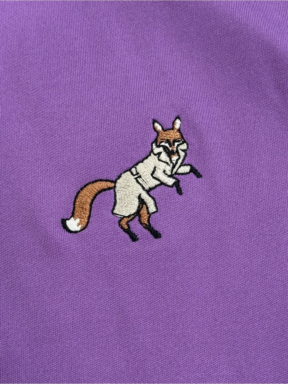 FootJoy FJ Women's Purple Golf Polo Shirt Size Large Fox Coat Logo Short Sleeve - Picture 6 of 9